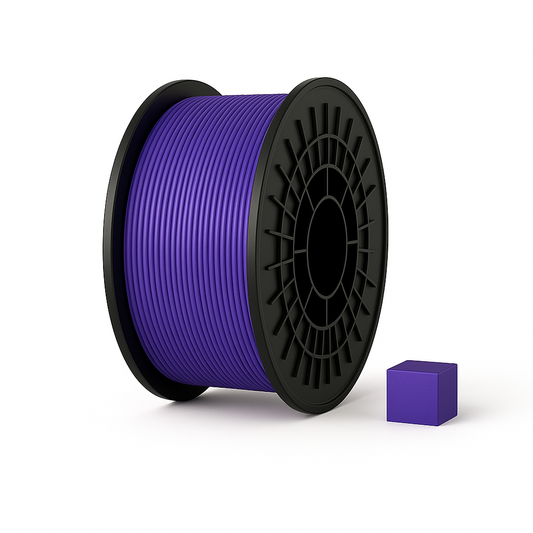 Violetinė PLA 3D plastikas 1.75 mm, 1 kg ritė – pagaminta Lietuvoje, Filacraft
