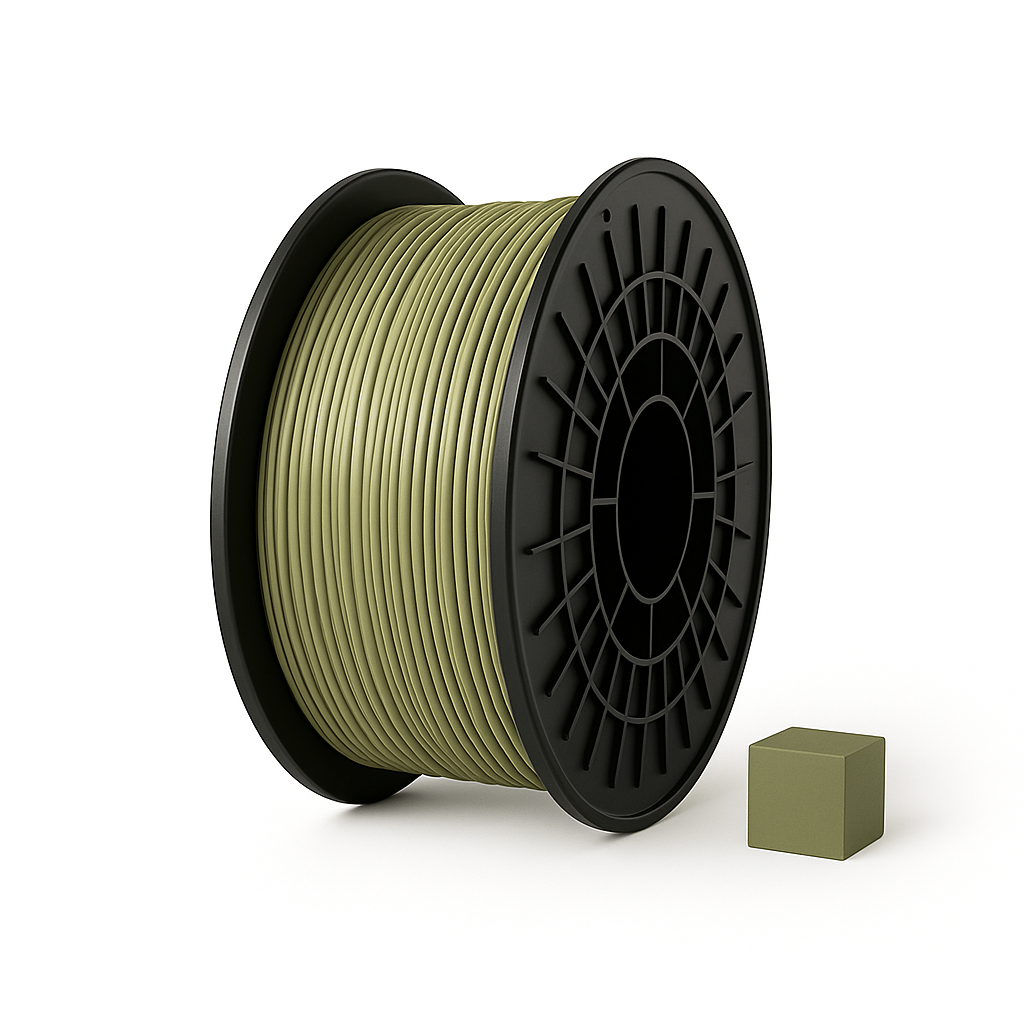 Chaki ASA 3D plastikas 1.75 mm, 0.85 kg ritė – atsparus UV, Filacraft