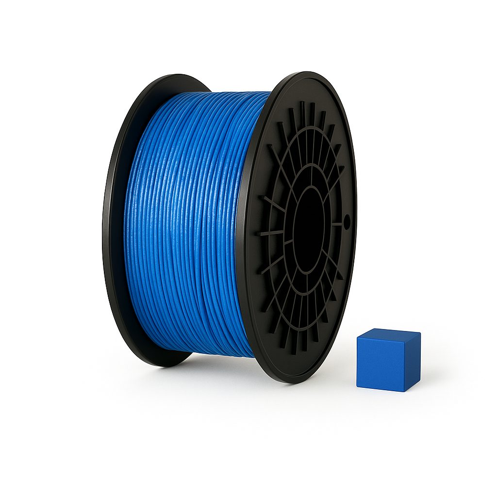 Mėlynas galaxy PLA 3D plastikas 1.75 mm, 1 kg ritė – pagaminta Lietuvoje, Filacraft