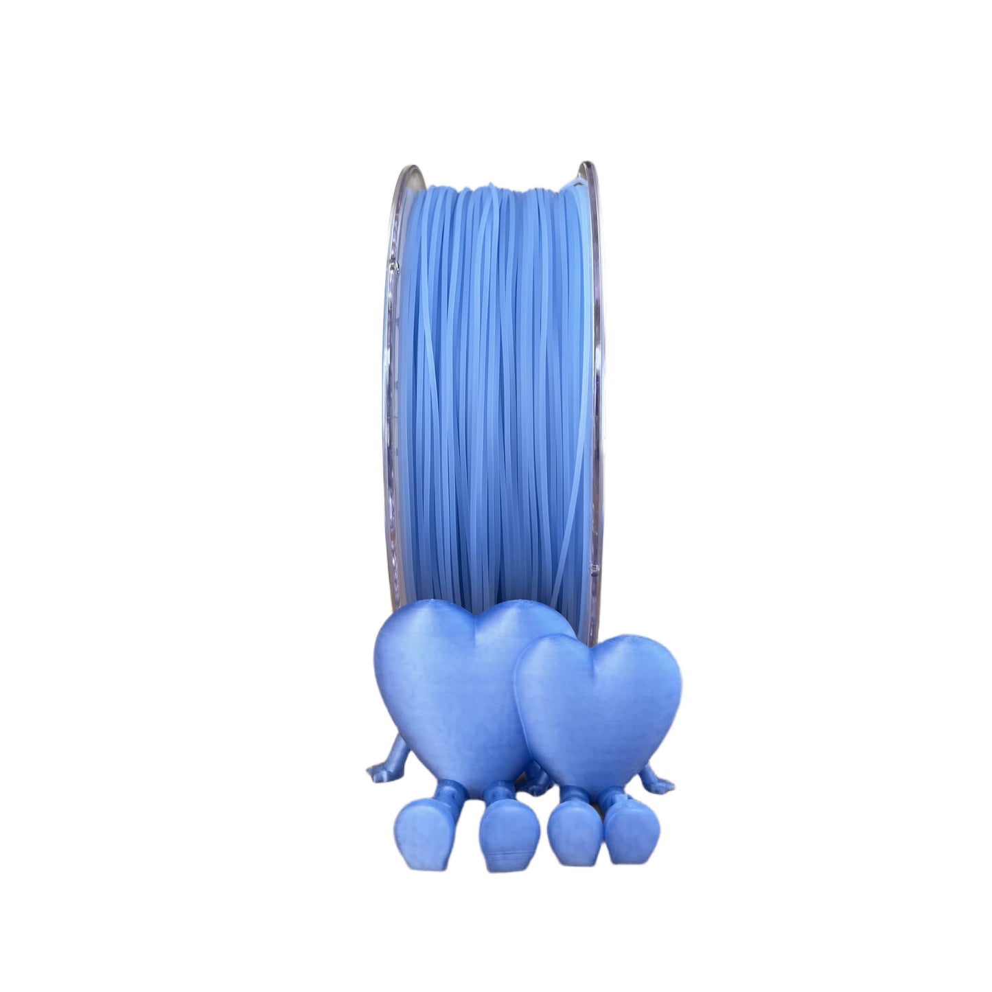 PLA 3D spausdintuvo filamentas 1.75mm 1kg dangaus mėlyna