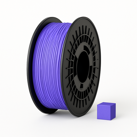 Violetinis PETG 3D plastikas 1.75 mm, 1 kg ritė – pagaminta Lietuvoje, Filacraft