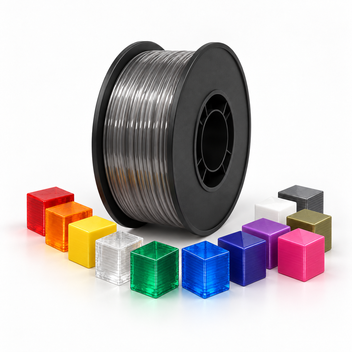 FILACRAFT PETG 3D plastikas – tvirtos ir drėgmei atsparios ritės, 1.75 mm, pagaminta Lietuvoje.