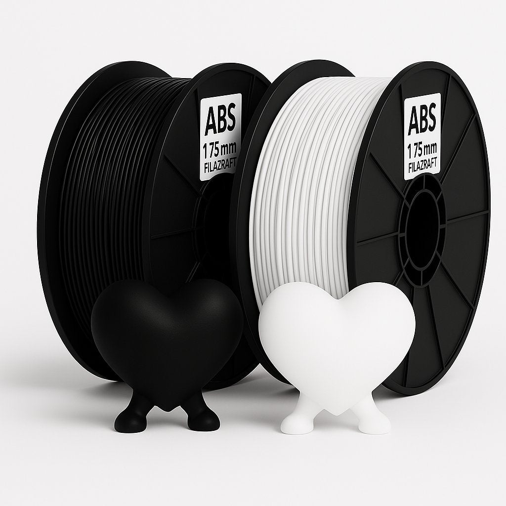 FILACRAFT ABS 3D plastikas – karščiui ir smūgiams atsparios ritės, 1.75 mm, pagaminta Lietuvoje.