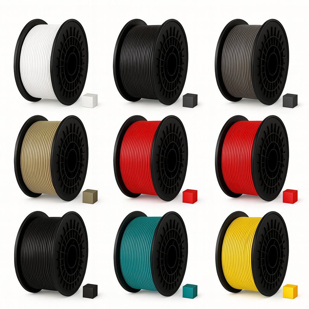 FILACRAFT ASA 3D plastikas – UV spinduliams atsparios ritės, 1.75 mm, pagaminta Lietuvoje.