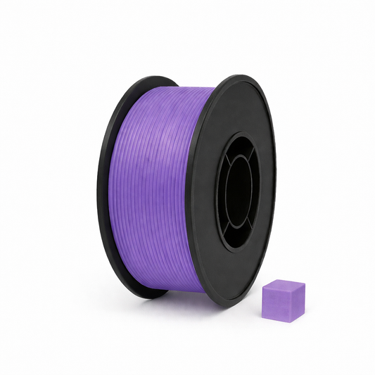 Violetinis PETG 3D plastikas 1.75 mm, 1 kg ritė – pagaminta Lietuvoje, Filacraft