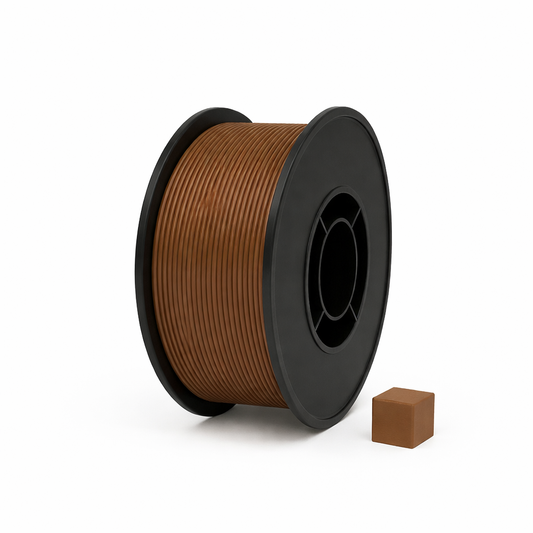 Rudas ABS 3D plastikas 1.75 mm, 0.85 kg ritė – smūgiams atsparus, Filacraft