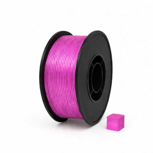Neoninė rožinė PETG 3D plastikas 1.75 mm, 1 kg ritė – pagaminta Lietuvoje, Filacraft