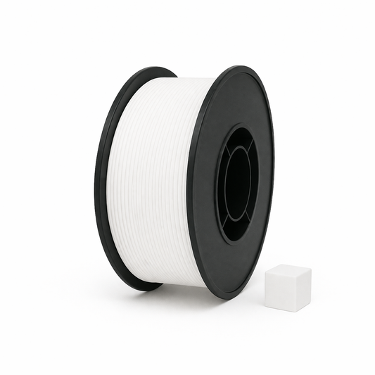 Baltas TPU A93 3D plastikas, 1.75 mm, 0.85 kg ritė – Filacraft