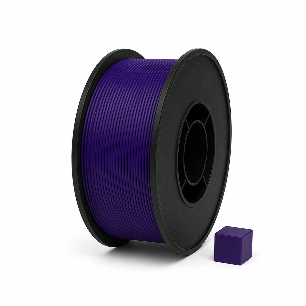Indigo PETG 3D plastikas 1.75 mm, 1 kg ritė – pagaminta Lietuvoje, Filacraft