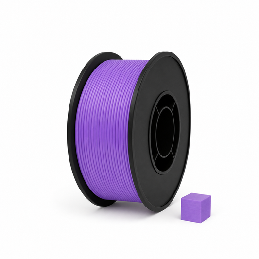 Violetinis PETG 3D plastikas 1.75 mm, 1 kg ritė – pagaminta Lietuvoje, Filacraft