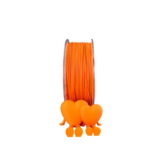 PLA 3D spausdintuvo filamentas 1.75mm 1kg oranžinis 