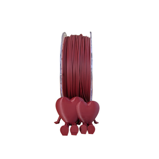 PLA 3D plastikas 1.75mm 1kg bordo 