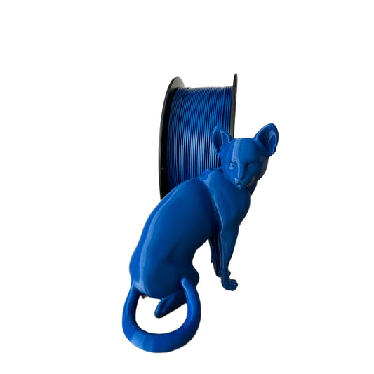 PETG 3D plastikas 1.75 mm 1 kg melynas blue