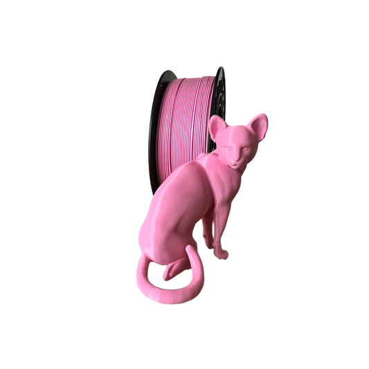 PETG 3D plastikas 1.75 mm 1 kg rožinis, pink